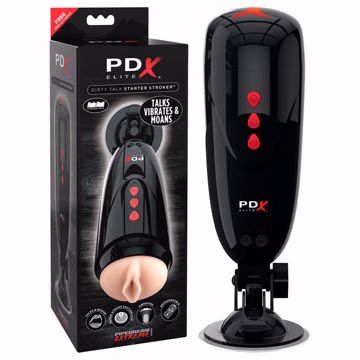 Image de PDX ELITE Dirty Talk Starter Stroker