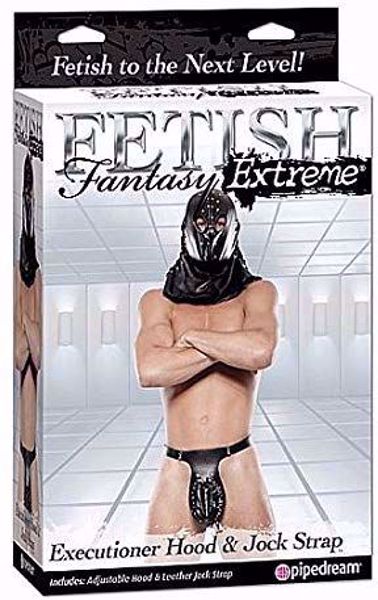 Image de Executioner Hood & Jock Strap - Black Hood & Jock Strap