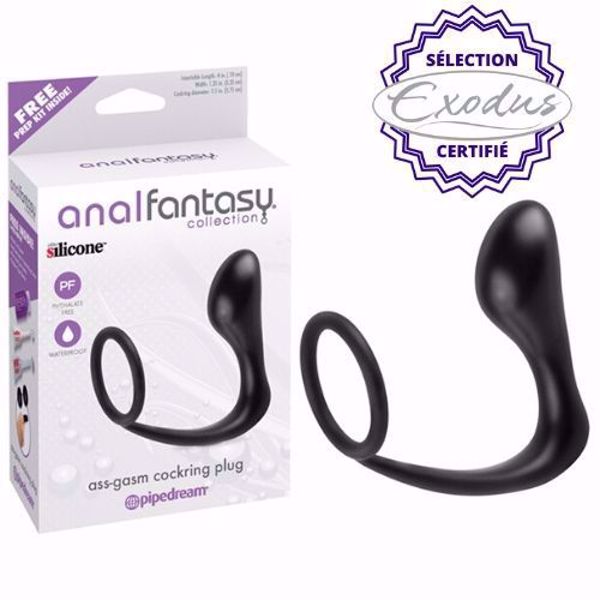 Image de ANAL FANTASY COLLECTION ASS-GASM COCKRING PLUG