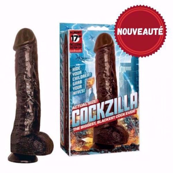 Image de M-Cockzilla Black Realistic Cock