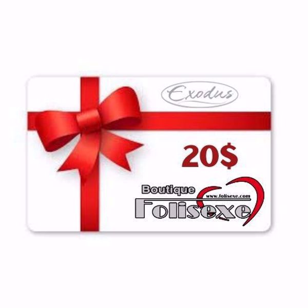 Image de Carte Cadeau $20.00