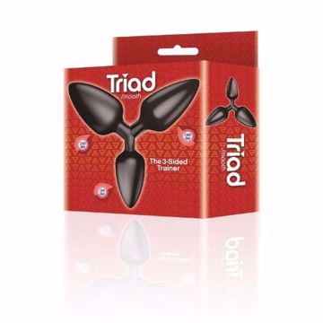 Image de M-The 9's Triad 3 Way Butt Plug Smooth