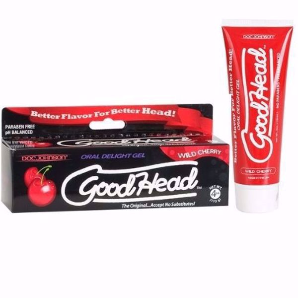 Image de J-GoodHead™ - Oral Delight Gel - 4 oz Tube - Wild Cherry