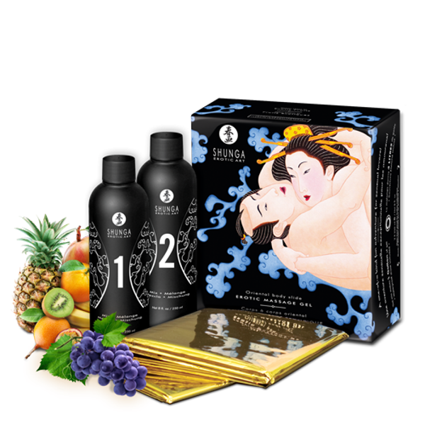 Picture of SHUNGA EROTIC MASSAGE GEL  EXOTIC FRUITS