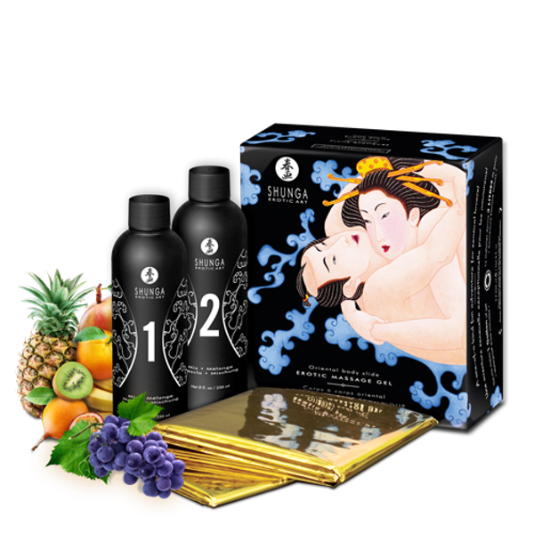 Image de SHUNGA GELÉE MASSAGE ÉROTIQUE FRUITS-EXOTIQUES