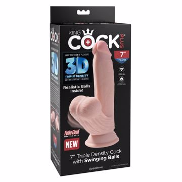 Image de KCP  7" Triple Density Cock / Swinging Balls Light