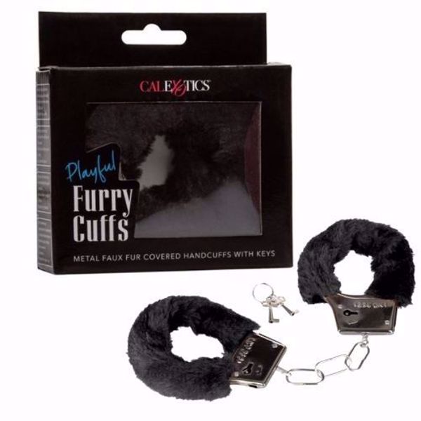Image de J-Playful Furry Cuffs - Black