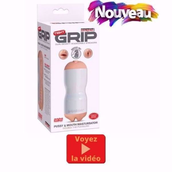 Image de TIGHT GRIP PUSSY & MOUTH BLANC