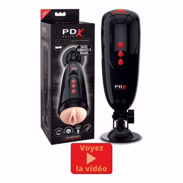 Image de PDX ELITE Dirty Talk Starter Stroker