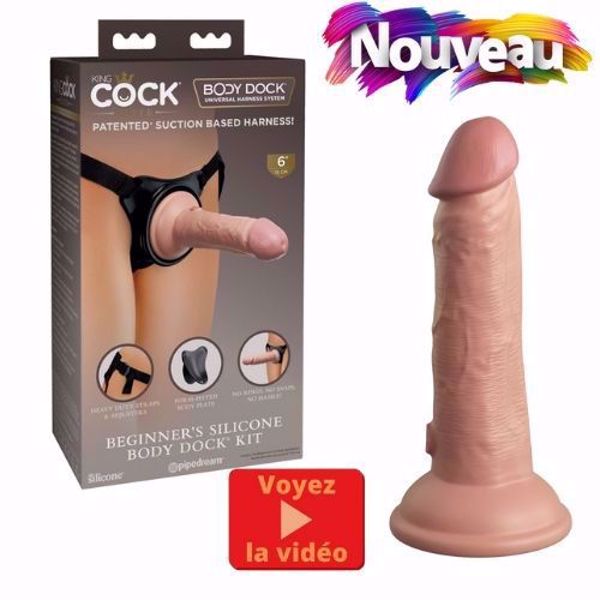 Picture of King Cock Elite Beginner's Silicone Body Dock Kit