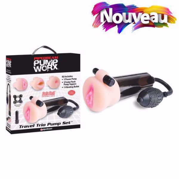 Image de PUMP WORX TRAVEL TRIO PUMP SET