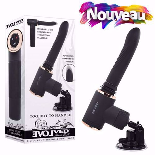 Image de Too Hot To Handle - Black - Silicone Rechargeable