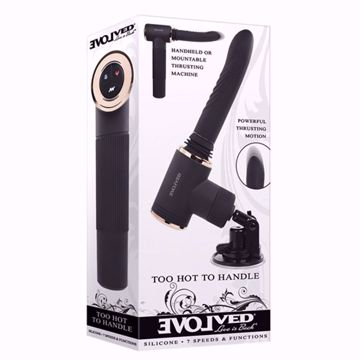 Image de Too Hot To Handle - Black - Silicone Rechargeable