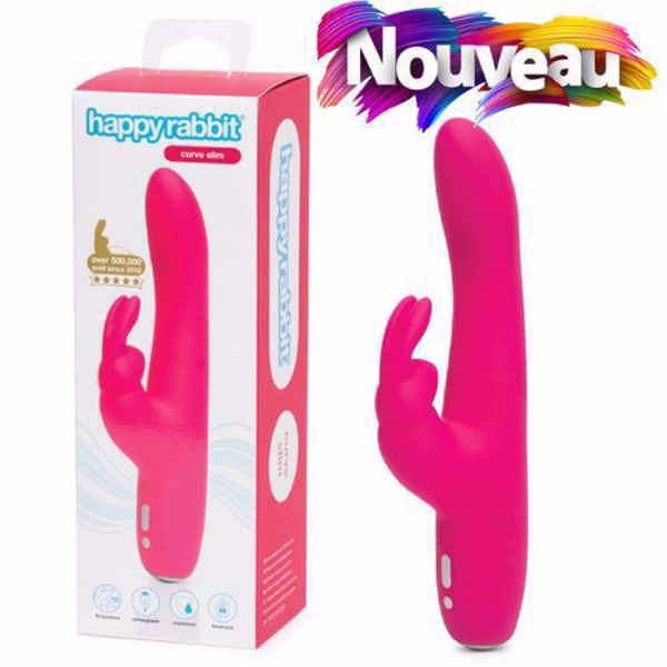 Picture of Happy Rabbit - Slimline Curve Pink