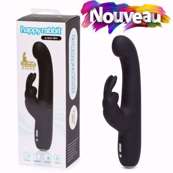 Picture of Happy Rabbit - Slimline G-Spot Black