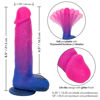 Image de Naughty Bits - Ombré Hombre XL Vibrating Dildo