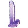 Picture of King Cock Clear 7" With Balls - Purple