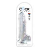 Image de King Cock Clear 9" With Balls - Clear