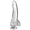 Image de King Cock Clear 7.5" With Balls - Clear