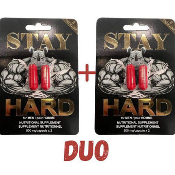 Image de DUO - Stay Hard pour Homme - Suppléments sexuel - Lockerroom
