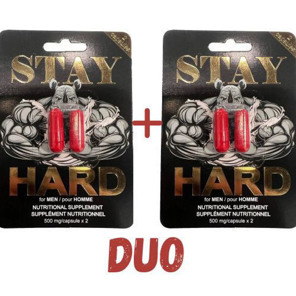 Picture of DUO - Stay Hard for Men - Sexual supplements - Lockerroom  