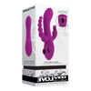 Fourgasm-Silicone-Rechargeable-Purple