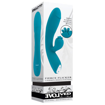 Image de Fierce Flicker - Silicone Rechargeable - Teal