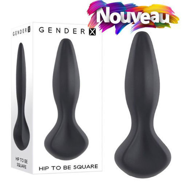 Image de Hip To Be Square - Silicone Rechargeable - Black