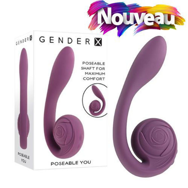 Picture of Poseable You - Silicone Rechargeable - Purple