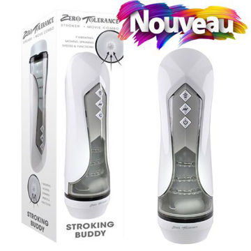 Image de Stroking Buddy - Stroker Rechargeable - White