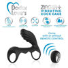 Image de DL - Zinger+ Cock Cage - Remote Rechargeable Black 