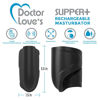 Image de DL - Slipper+ Rechargeable Masturbator - Black 