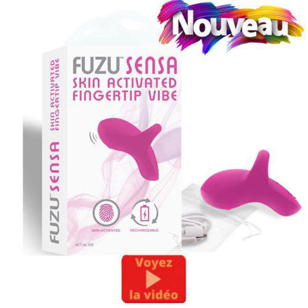 Image de Fuzu Sensa - Skin Activated Fingertip Vibe - Pink