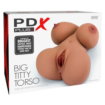 Image de PDX Plus Big Titty Torso - Couleur Tan
