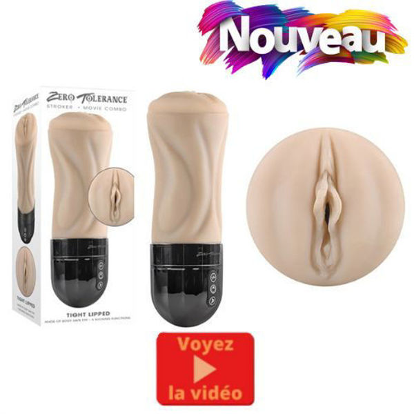 Image de Tight Lipped - Light - Rechargeable Stroker