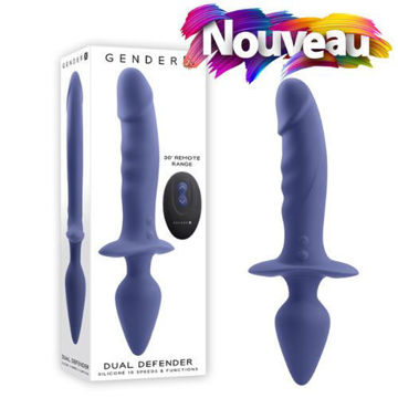 Image de Dual Defender - Silicone Rechargeable - Purple