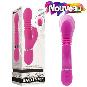 Image de Pink Dragon - Silicone Rechargeable - Pink