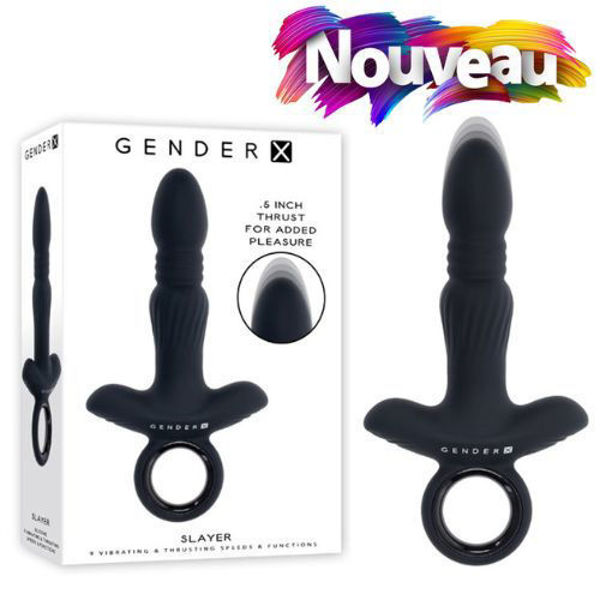 Image de Slayer - Silicone Rechargeable - Black