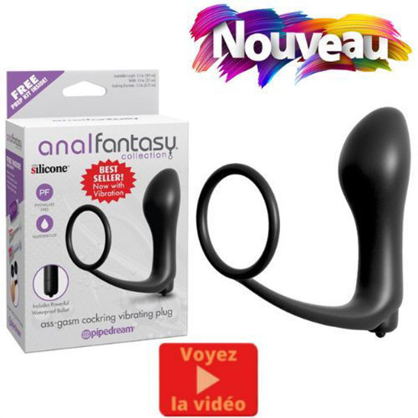 Image de ANAL FANTASY COLLECTION ASS-GASM COCKRING VIBRATIN