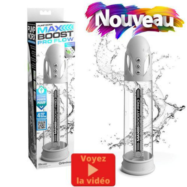 Image de Pump WorxMax Boost Pro Flow - White/Clear