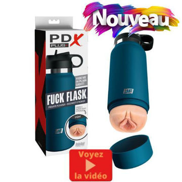 Image de PDX Plus Fuck Flask Private Pleaser - Light/Blue